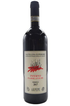 Bottle of Ar.Pe.Pe. Valtellina Superiore Fiamme Antiche Inferno Riserva 2017-Red Wine-Flatiron SF