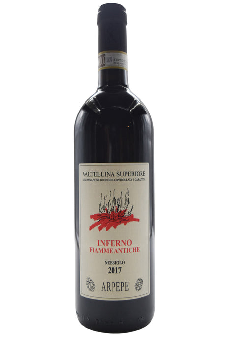 Bottle of Ar.Pe.Pe. Valtellina Superiore Fiamme Antiche Inferno Riserva 2017-Red Wine-Flatiron SF