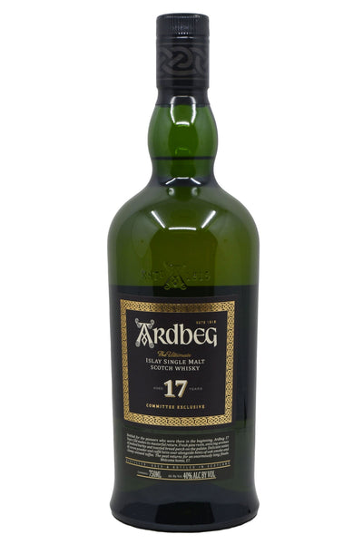 Ardbeg 17 Year Old Single Malt Scotch Whisky Committee Exclusive
