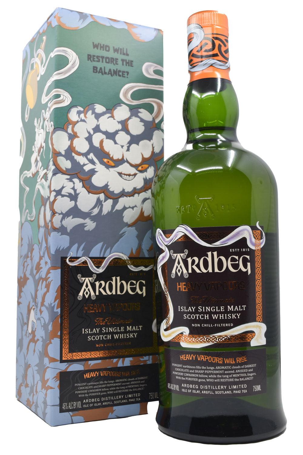 Ardbeg 'Heavy Vapours' Single Malt Scotch Whisky, Islay, Scotland (750 –  Woods Wholesale Wine
