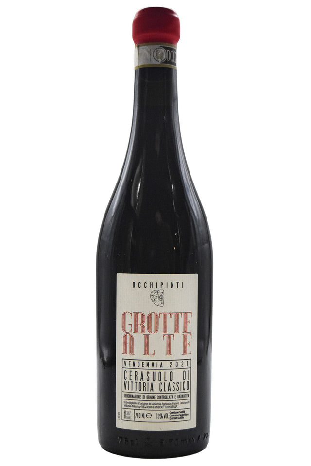 Bottle of Arianna Occhipinti Cerasuolo di Vittoria Classico Grotte Alte 2021 [NET]-Red Wine-Flatiron SF