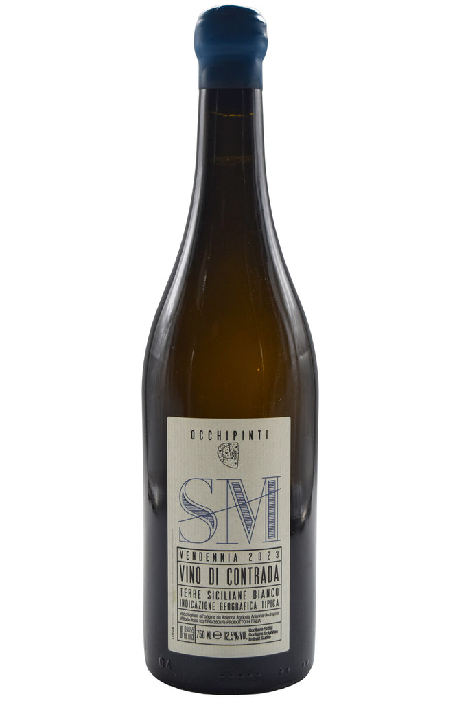Bottle of Arianna Occhipinti Sicilia Bianco Vino di Contrada 'SM' 2023-White Wine-Flatiron SF