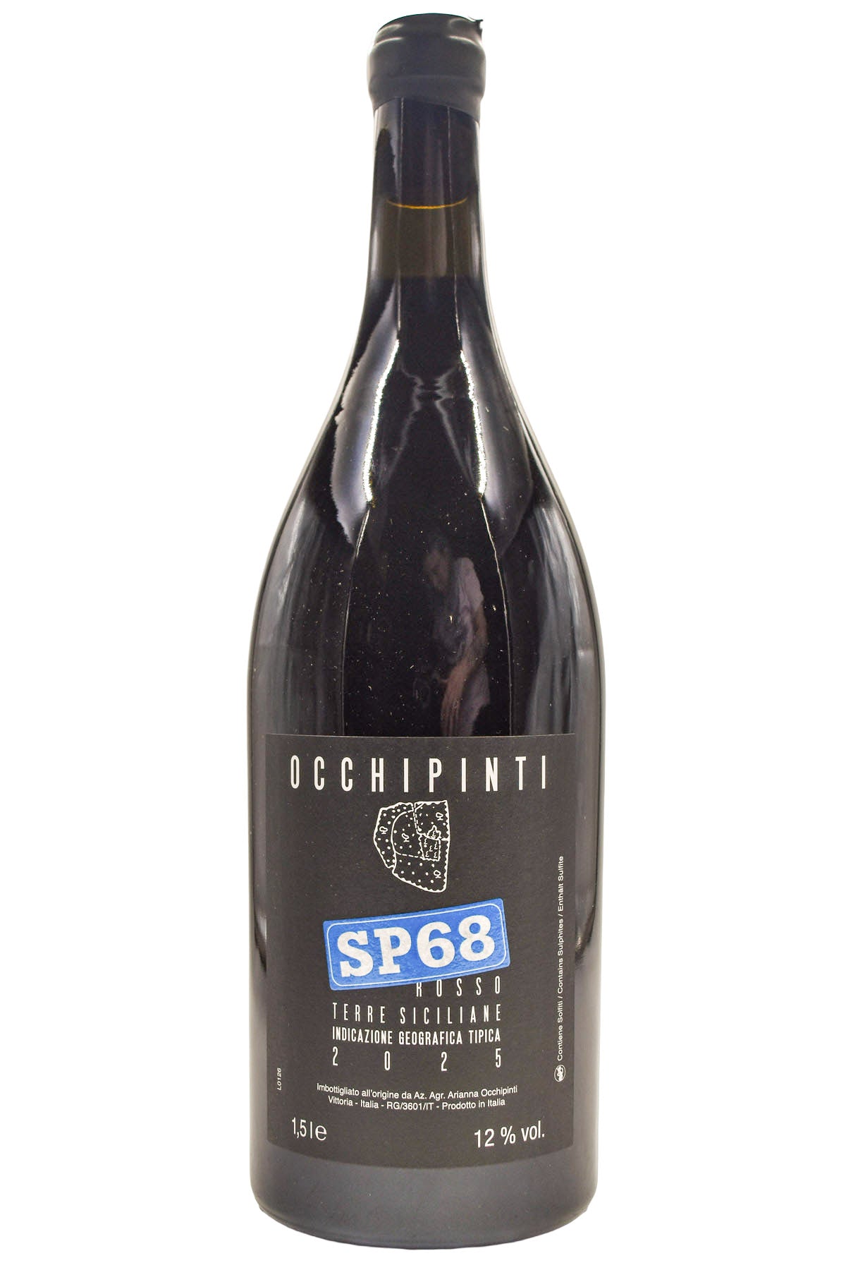 Bottle of Arianna Occhipinti Terre Siciliane Rosso SP68 2025 (1.5L)-Red Wine-Flatiron SF