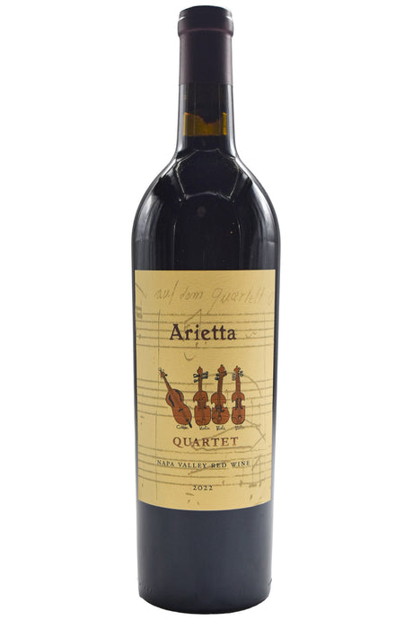 Bottle of Arietta Napa Valley Cabernet Blend Quartet 2022-Red Wine-Flatiron SF