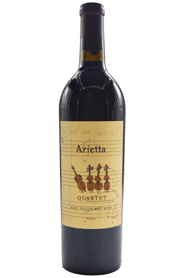 Bottle of Arietta Napa Valley Cabernet Blend Quartet 2022-Red Wine-Flatiron SF