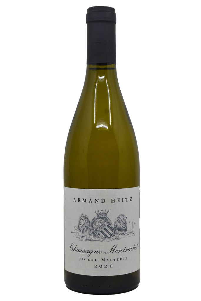 Bottle of Armand Heitz Chassagne Montrachet 1er Cru La Maltroie 2021-White Wine-Flatiron SF