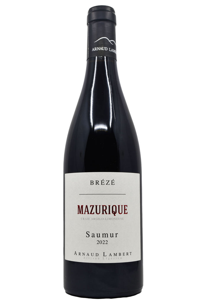 Bottle of Arnaud Lambert Saumur Rouge Clos Mazurique 2022-Red Wine-Flatiron SF