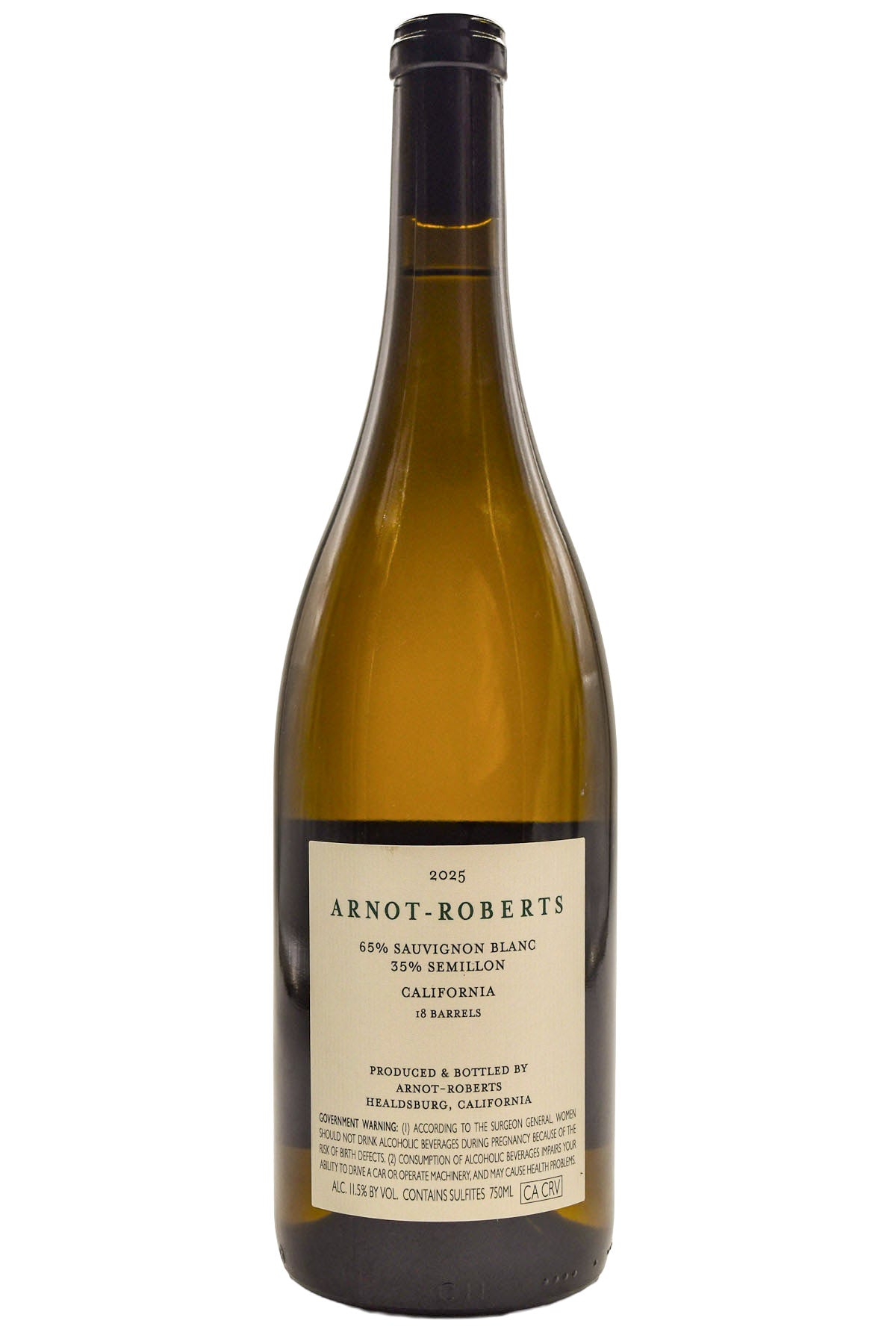 Arnot-Roberts California White Wine 2025