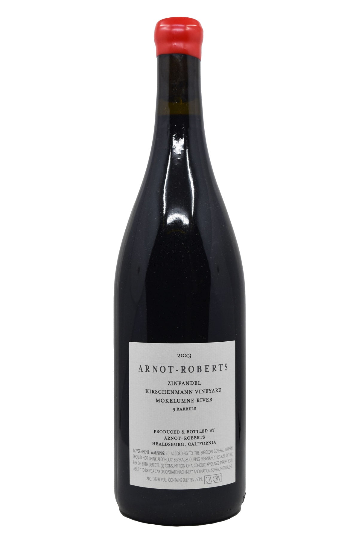 Arnot-Roberts Kirschenmann Vineyard Zinfandel 2023 – Flatiron SF