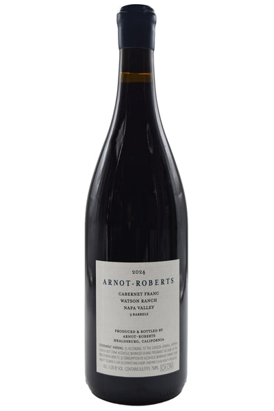 Arnot-Roberts Napa Valley Cabernet Franc Watson Ranch 2024