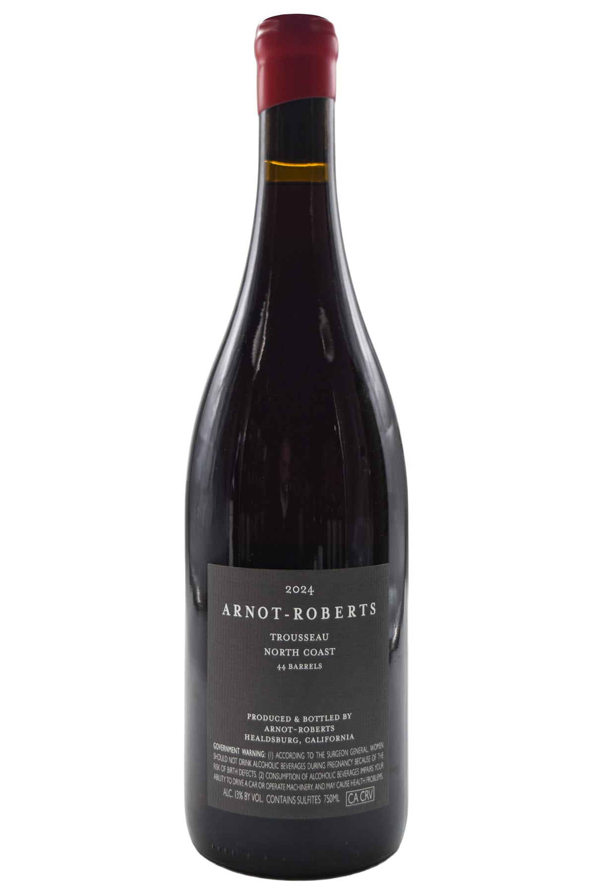 Bottle of Arnot-Roberts North Coast Trousseau 2024-Red Wine-Flatiron SF