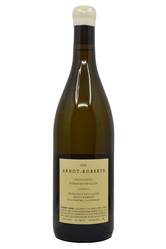 Bottle of Arnot-Roberts Russian River Valley Falanghina 2022-White Wine-Flatiron SF
