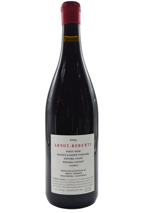 Bottle of Arnot-Roberts Sonoma Coast Pinot Noir Heaven and Earth 2024-Red Wine-Flatiron SF