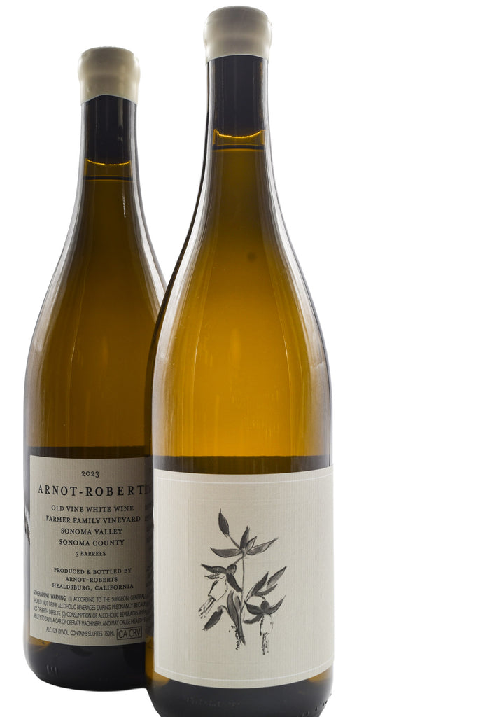 Bottle of Arnot-Roberts Sonoma Valley Old Vine White Farmer Family Vineyard 2023-White Wine-Flatiron SF