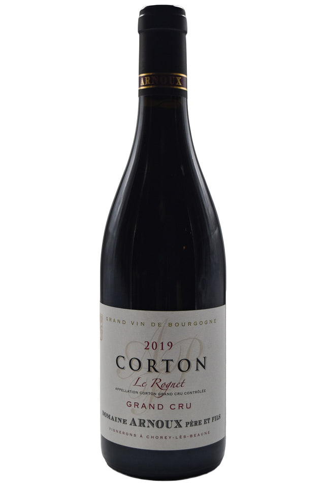 Bottle of Arnoux Pere et Fils Corton Le Rognet 2019-Red Wine-Flatiron SF