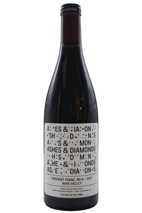 Bottle of Ashes & Diamonds Napa Valley Cabernet Franc 2022-Red Wine-Flatiron SF