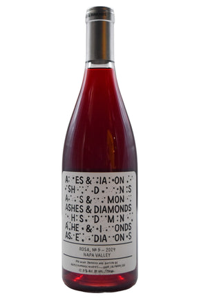 Bottle of Ashes & Diamonds Napa Valley Red Blend (Cabernet Franc/Sangiovese) ROSA No. 5 2024-Red Wine-Flatiron SF