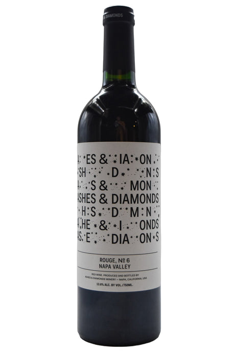 Bottle of Ashes & Diamonds Napa Valley Rouge No. 6 MV-Red Wine-Flatiron SF