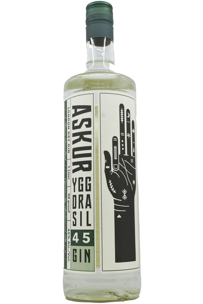 Bottle of Askur Yggdrasil London Dry Gin (1L)-Spirits-Flatiron SF