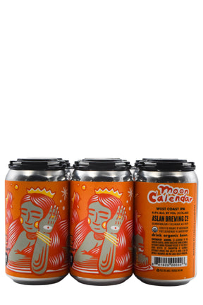 Bottle of Aslan Moon Calendar West Coast IPA 6pk (12oz)-Beer-Flatiron SF
