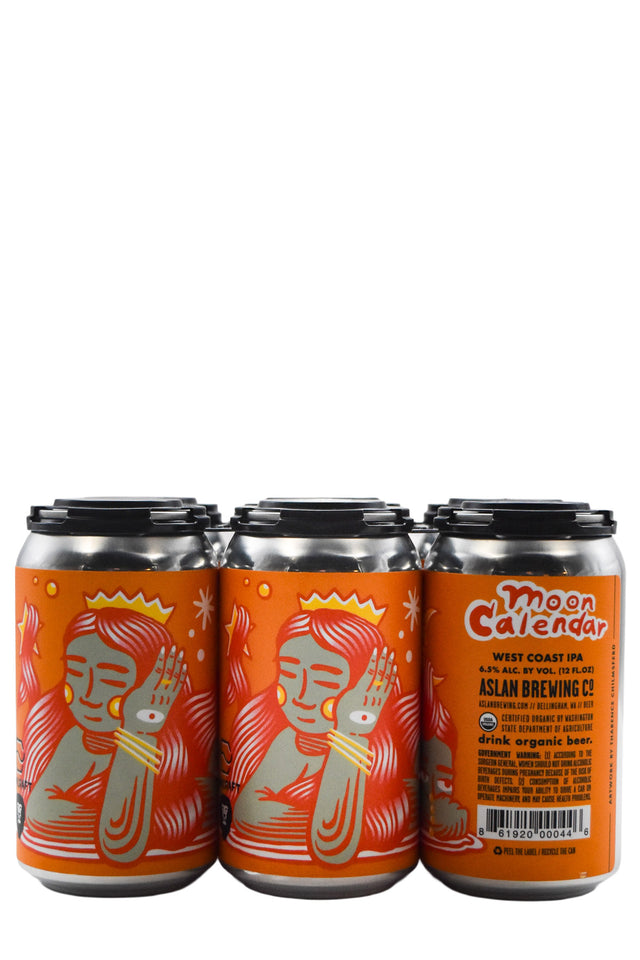 Bottle of Aslan Moon Calendar West Coast IPA 6pk (12oz)-Beer-Flatiron SF
