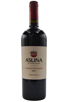 Bottle of Aslina Wines Stellenbosch Cabernet Sauvignon 2023-Red Wine-Flatiron SF