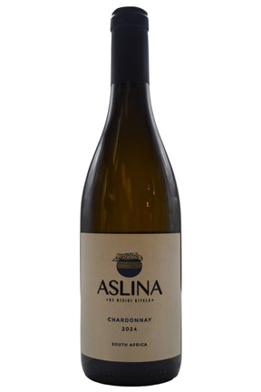 Bottle of Aslina Wines Western Cape Chardonnay 2024-White Wine-Flatiron SF
