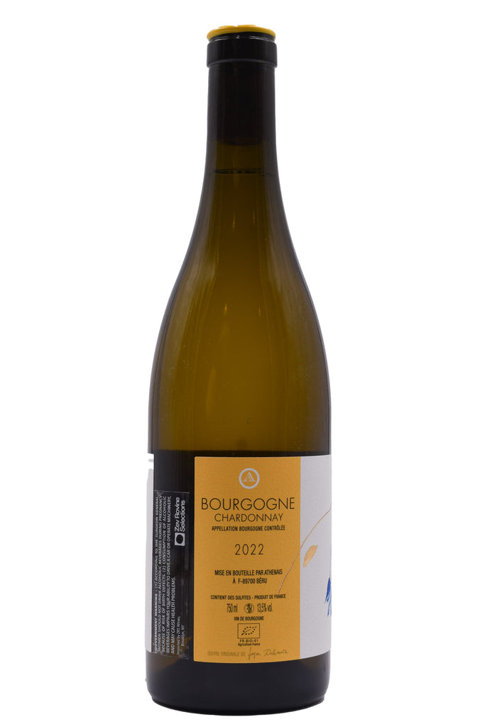 Bottle of Athenais Bourgogne Chardonnay 2022-White Wine-Flatiron SF