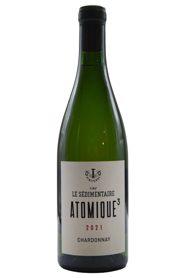 Bottle of Atomique3 Willamette Valley Chardonnay Le Sedimentaire 2021-White Wine-Flatiron SF