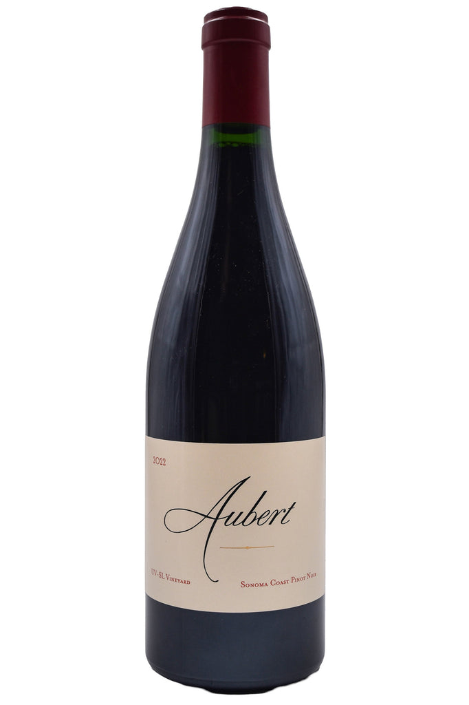 Bottle of Aubert Sonoma Coast Pinot Noir UV-SL Vineyard 2022-Red Wine-Flatiron SF