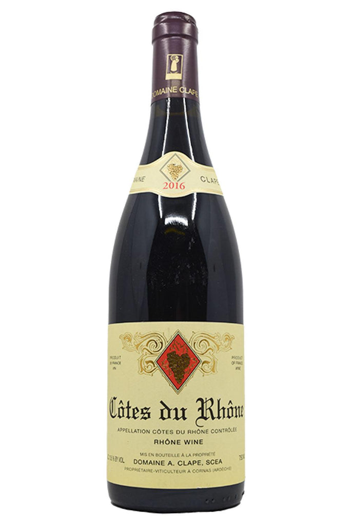 Bottle of Auguste Clape Cotes du Rhone Rouge 2016-Red Wine-Flatiron SF