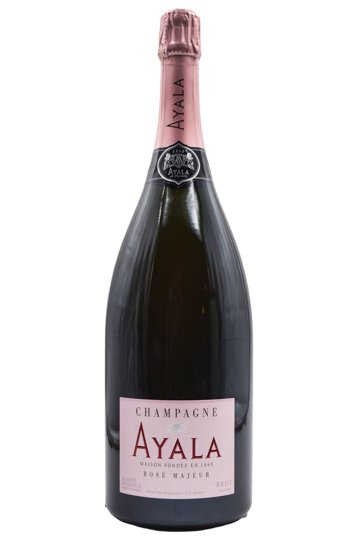 Bottle of Ayala Champagne Rose Majeur NV (1.5L)-Sparkling Wine-Flatiron SF