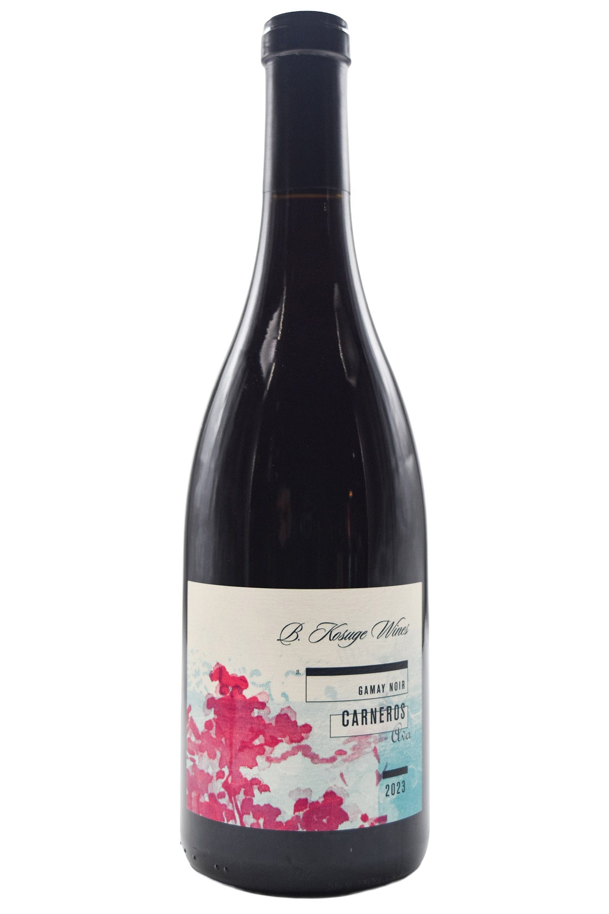 Bottle of B. Kosuge Carneros Gamay Noir 2023-Red Wine-Flatiron SF