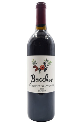 Bottle of Bacchus California Cabernet Sauvignon 2023-Red Wine-Flatiron SF