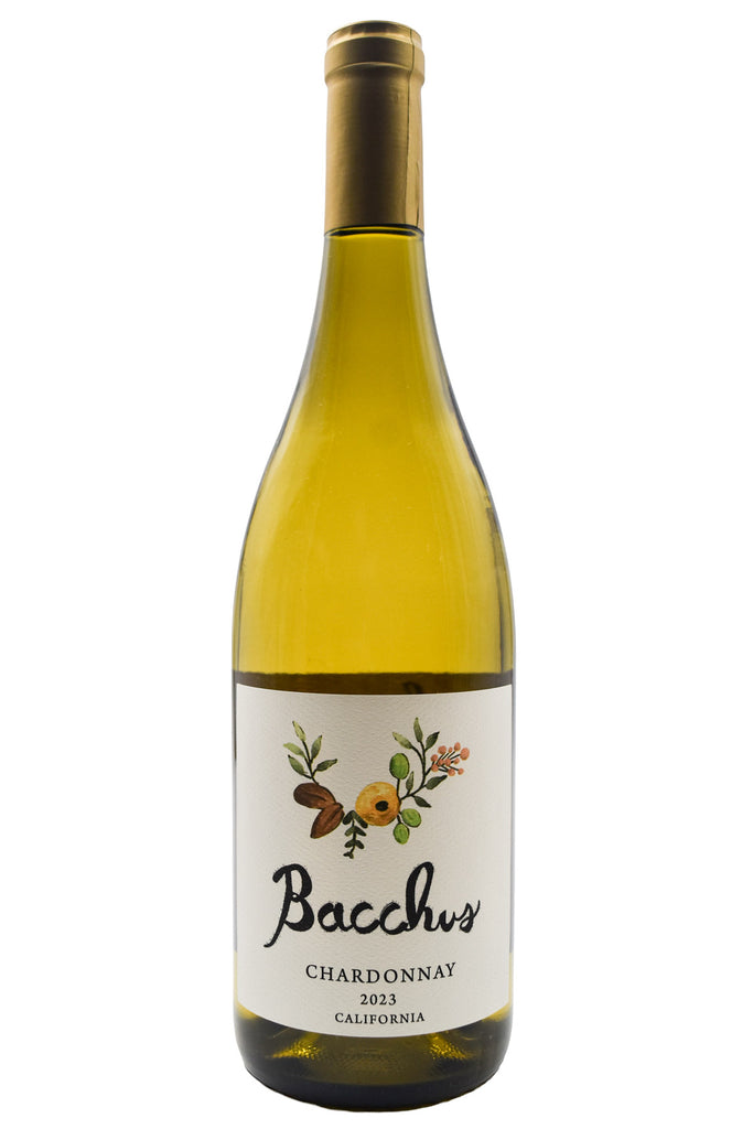 Bottle of Bacchus California Chardonnay 2023-White Wine-Flatiron SF