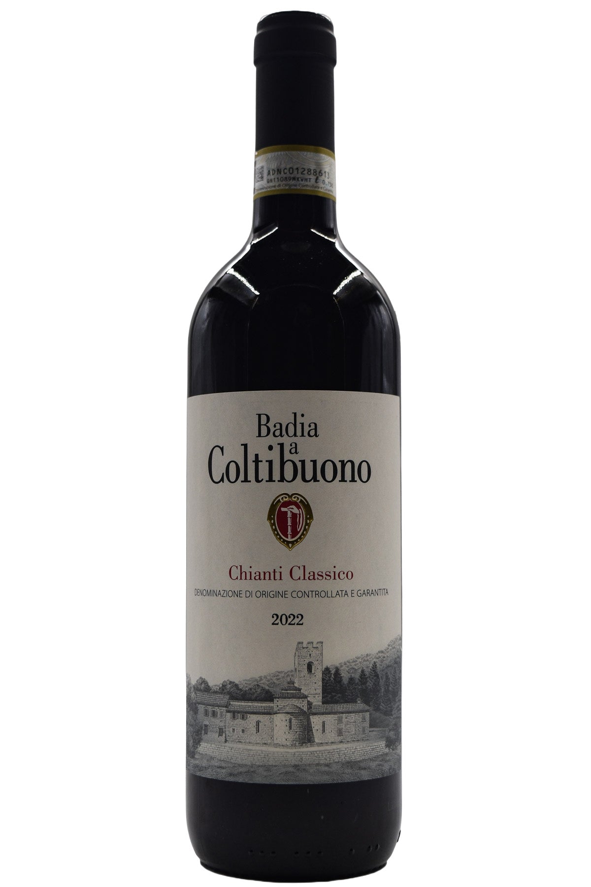 Bottle of Badia a Coltibuono Chianti Classico 2022-Red Wine-Flatiron SF
