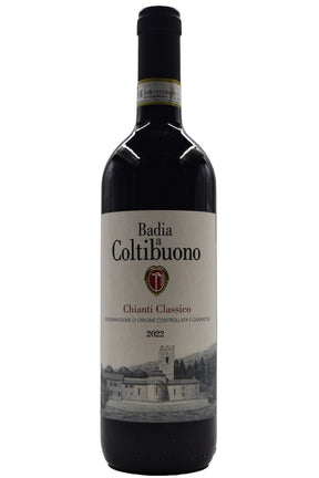 Bottle of Badia a Coltibuono Chianti Classico 2022-Red Wine-Flatiron SF