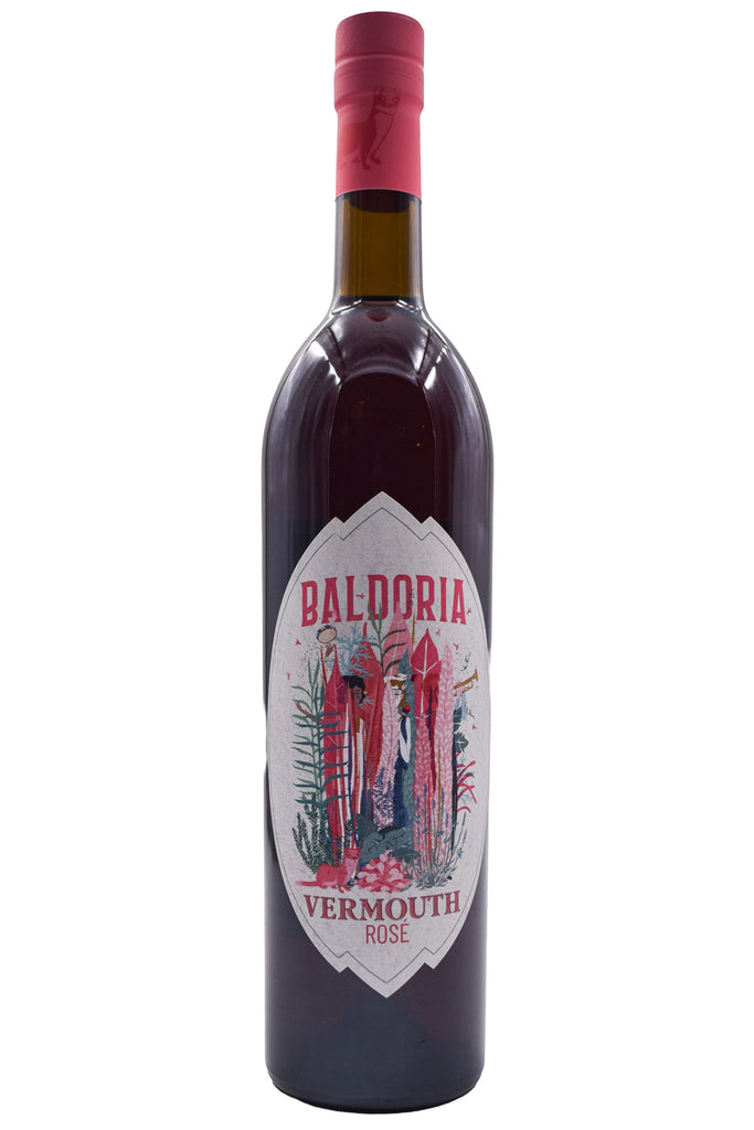 Bottle of Baldoria Rose Vermouth-Fortified Wine-Flatiron SF