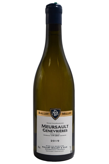 Bottle of Ballot Millot Meursault 1er Cru Genevrieres 2019 [NET]-White Wine-Flatiron SF