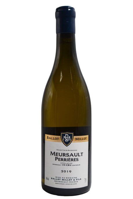 Bottle of Ballot Millot Meursault 1er Cru Perrieres 2019 [NET]-White Wine-Flatiron SF