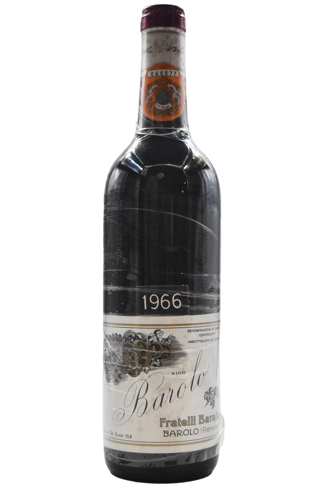 Bottle of Barale Fratelli Barolo 1966-Red Wine-Flatiron SF