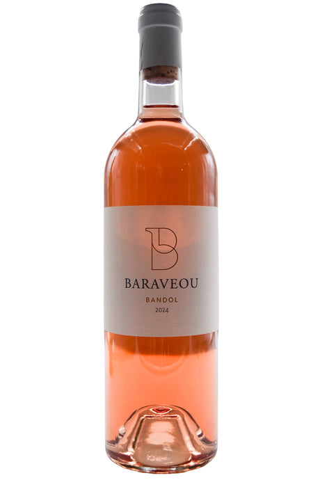 Bottle of Baraveou Bandol Rose 2024-Rosé Wine-Flatiron SF