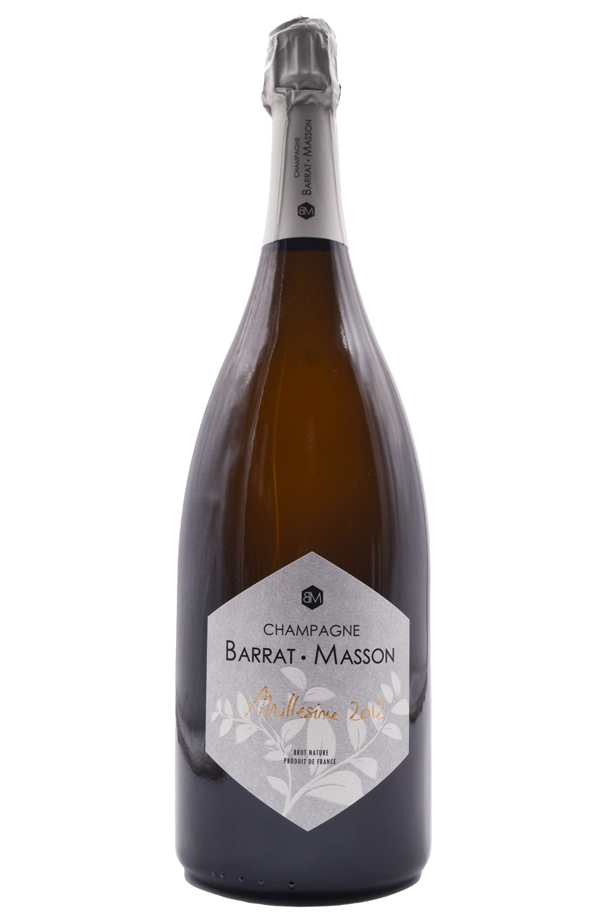 Bottle of Barrat-Masson Champagne Brut Nature Millesime 2012 (1.5L)-Sparkling Wine-Flatiron SF