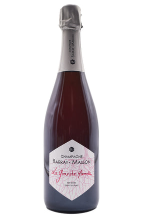 Bottle of Barrat-Masson Champagne Rose de Saignee Brut Nature La Grande Homee NV-Sparkling Wine-Flatiron SF