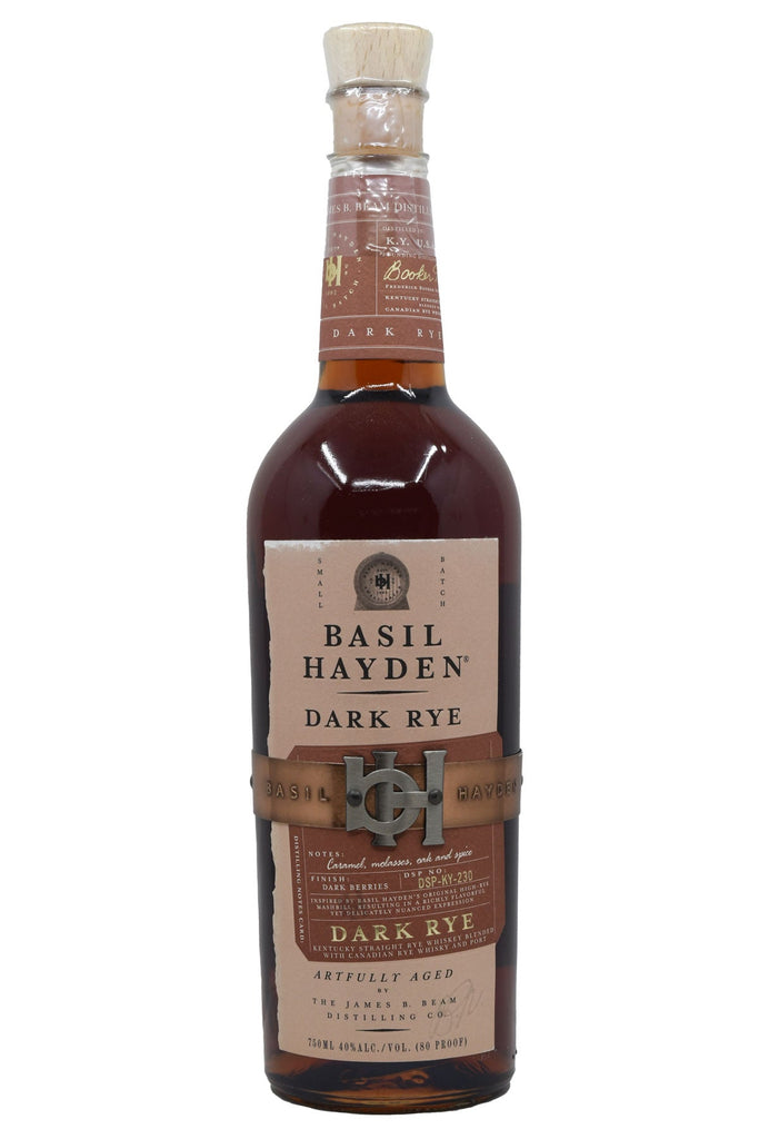 Bottle of Basil Hayden's Dark Rye Whiskey-Spirits-Flatiron SF