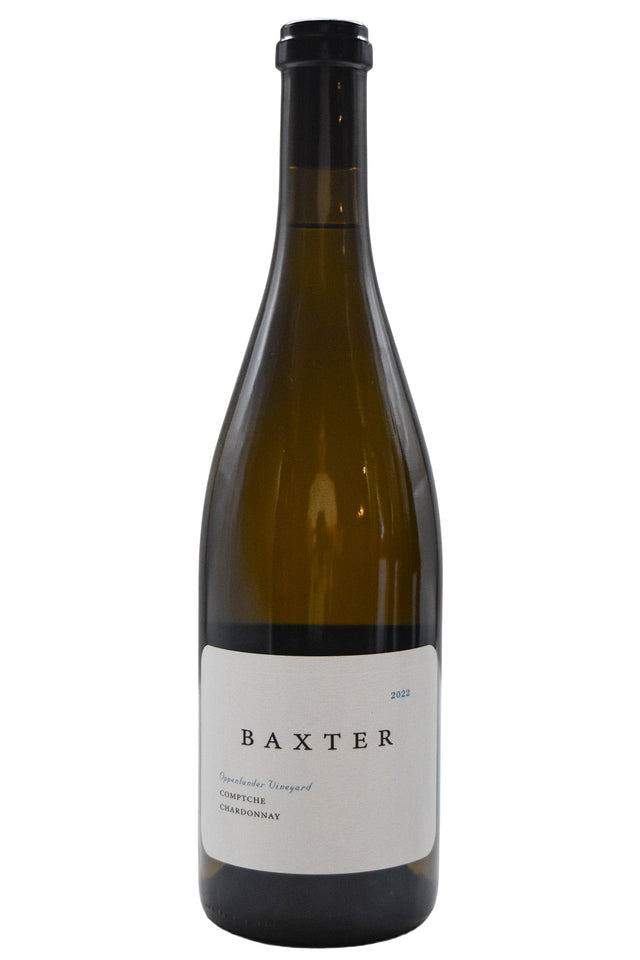 Bottle of Baxter Mendocino Chardonnay Oppenlander Vineyard 2022-White Wine-Flatiron SF