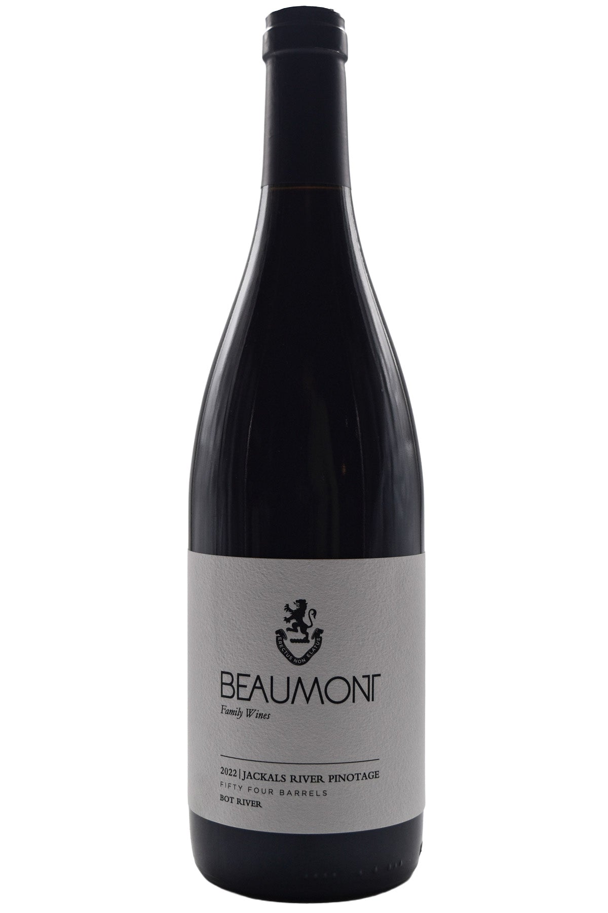 Bottle of Beaumont Bot River Jackals Pinotage 2022-Red Wine-Flatiron SF