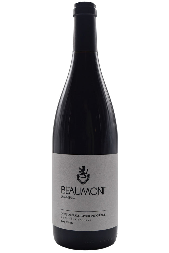 Bottle of Beaumont Bot River Jackals Pinotage 2022-Red Wine-Flatiron SF