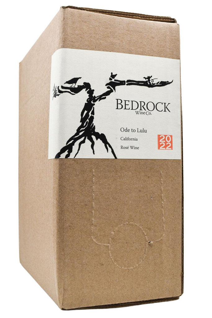 Bottle of Bedrock California Rose Ode to Lulu Bag in a Box 2022 (3L)-Rosé Wine-Flatiron SF