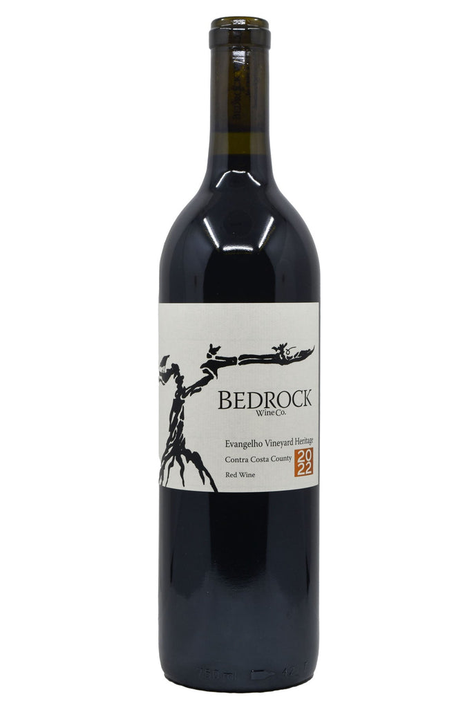 Bottle of Bedrock Contra Costa County Red Evangelho Vineyard Heritage 2022-Red Wine-Flatiron SF